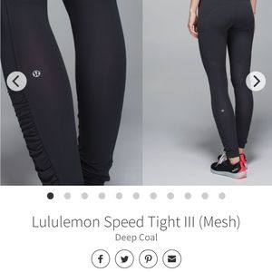 LNWOT Speed Tight in Dark Grey Leggings